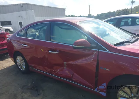 2016 Hyundai Sonata Hybrid Se from USA, damaged, VIN KMHE24L12GA028815